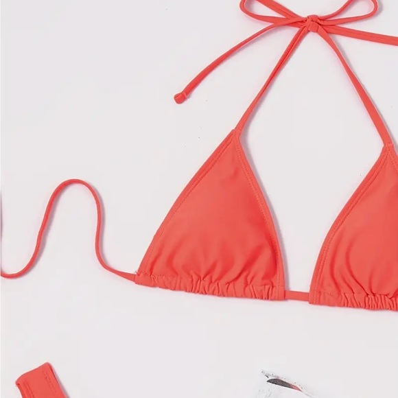 Bikini 3 piece full set with cover up skirt size Med New - Picture 3 of 4